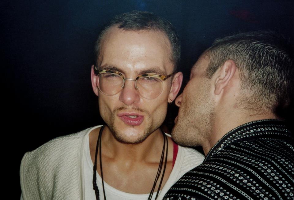 Marcos López in einem Berliner Club Anfang der 1990er