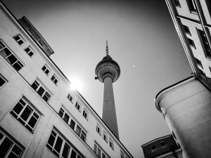 Berlin Fernsehturm Alexanderplatz Mai 2017